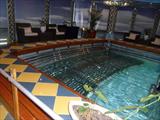 Lounge in hydrotherapy pool