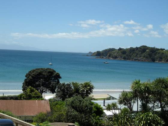 Beach on Waikeke Island