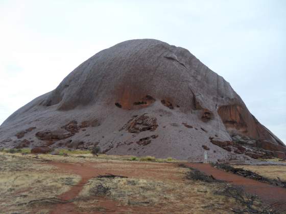 Part of Ayres Rock