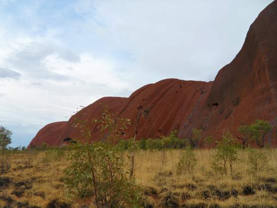 Part of Ayres Rock