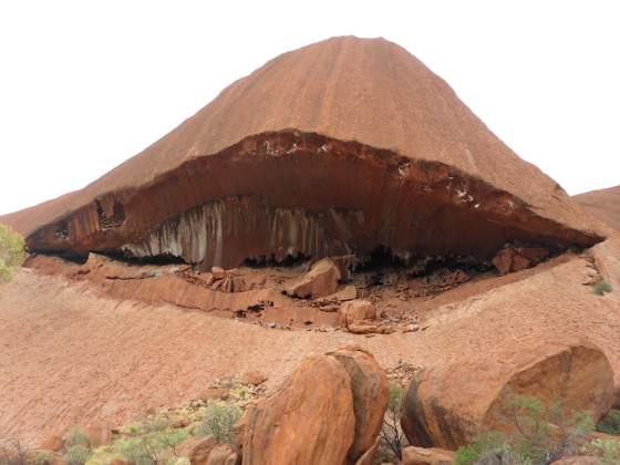 Ayres Rock   Up close and personal