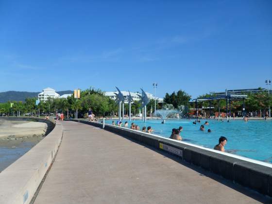 Saltwater Pool along the strand