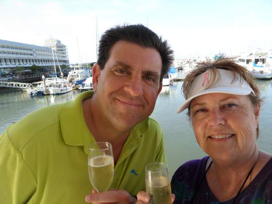 Champagne Toast   Cairns Sunset Cruise