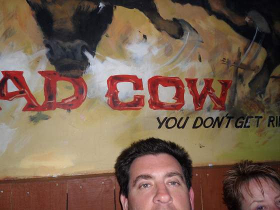 Mad Cow sign