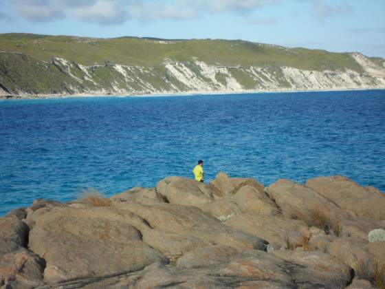 Tony on the rocks