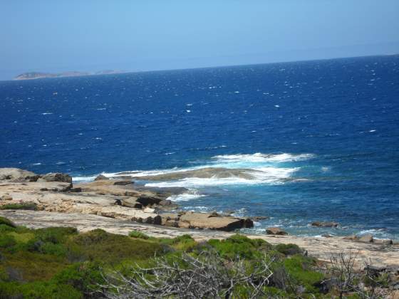 One of the many views from the top of Woody Island