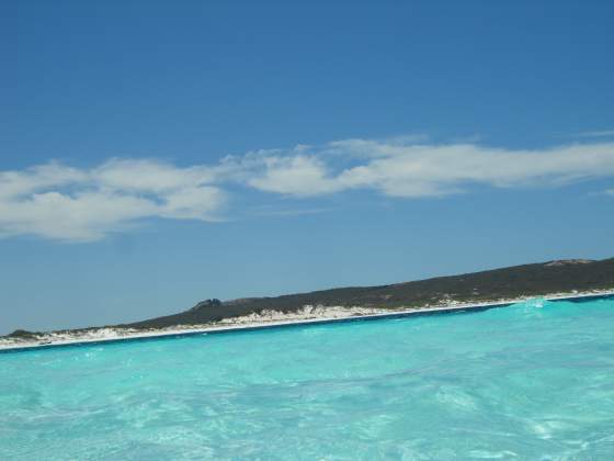 Crystal clear water   Lucky Bay