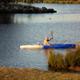 Paddling Pooch and his Pop