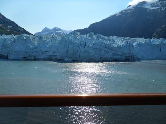 Glacier just before it calved