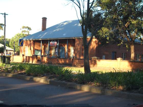 Bricks on this building were made by the convicts