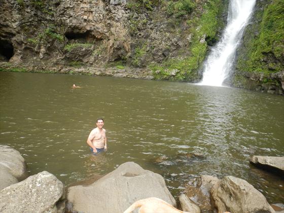 Tony @ the falls