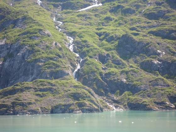 Waterfall Glacier Bay