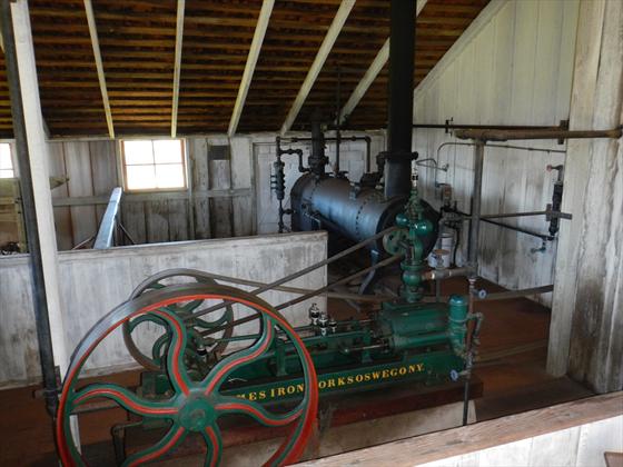 Sugar Cane Factory Machinery   circa 1900