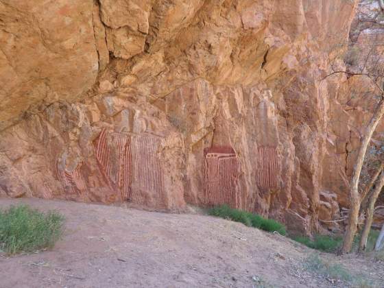 Rock Art in Emily's Gap