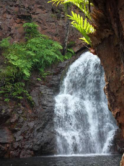 One of the 2 falls