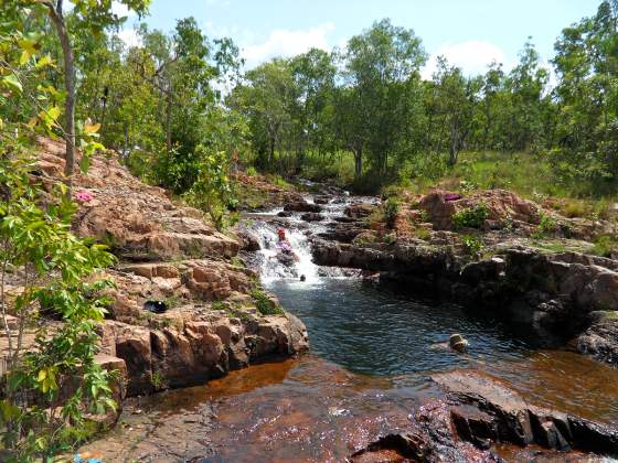 Buley Rockhole Cascading pools