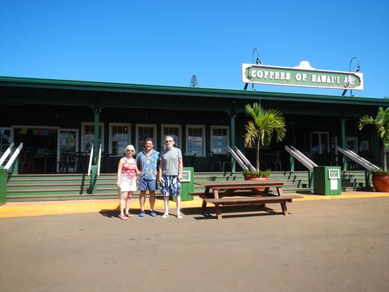 Coffees of Hawaii... Joanne, Tony and Earl