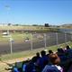 View of track from our seats