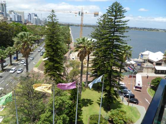 View from the top of the Bell Tower