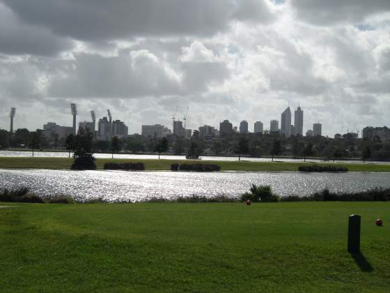 City Skyline from the Links