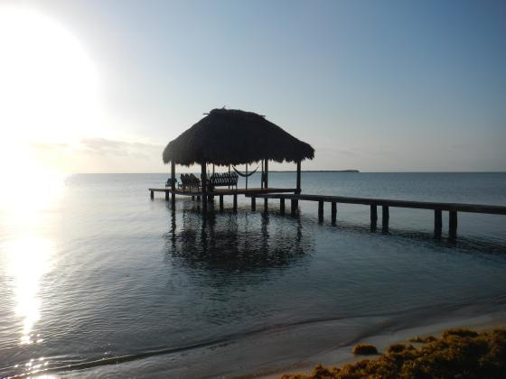 Dock in front of our Casas