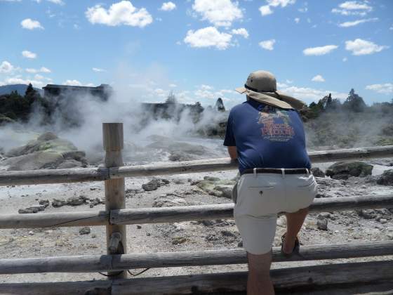 Geyser viewing