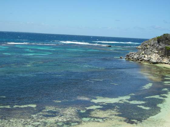 Beach along bus route