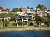 Homes along the Perth Harbour