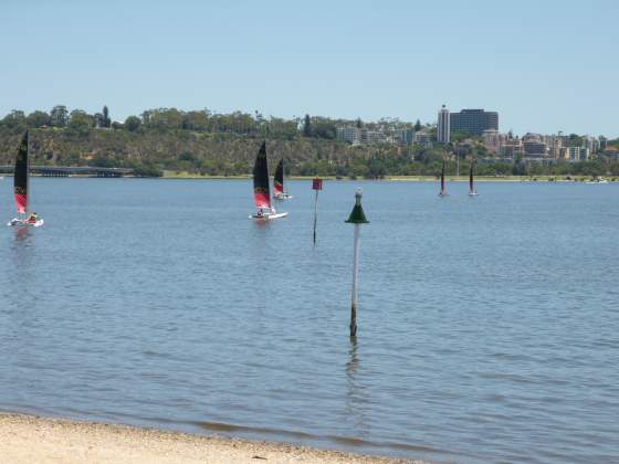 Sailing on a Sunday afternoon