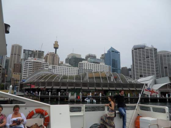 Leaving Darling Harbor   City View