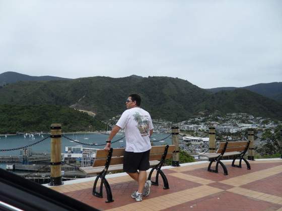 Tony gazing over Picton Harbor