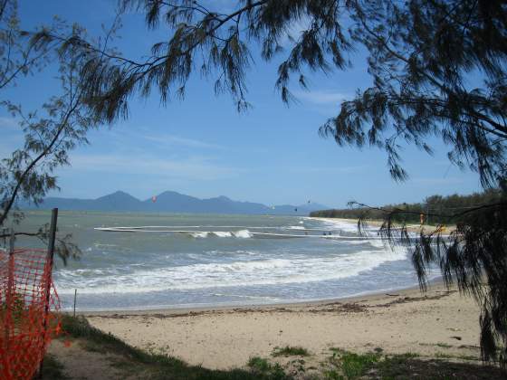 Yorkey's Knob beach and swim area