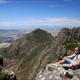 Sitting atop Table Mountain