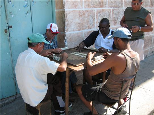 Dominoes in Havana