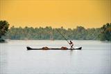 Men gathering sand for...