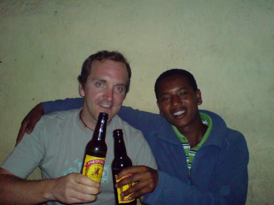 My generous Ethiopian friend!