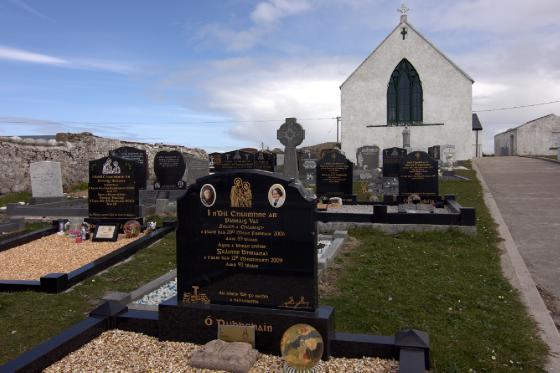 Gaeltacht gravestones