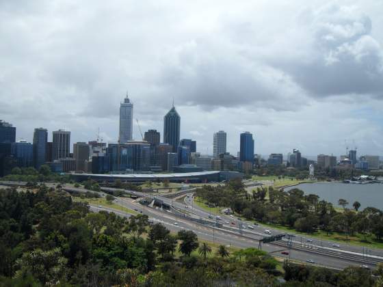 Another angle   Perth City Skyline